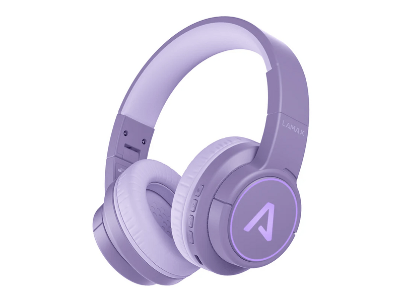 LAMAX GlowKid1 Gyerek fejhallgató, pink (LXGLOKIDPA)
