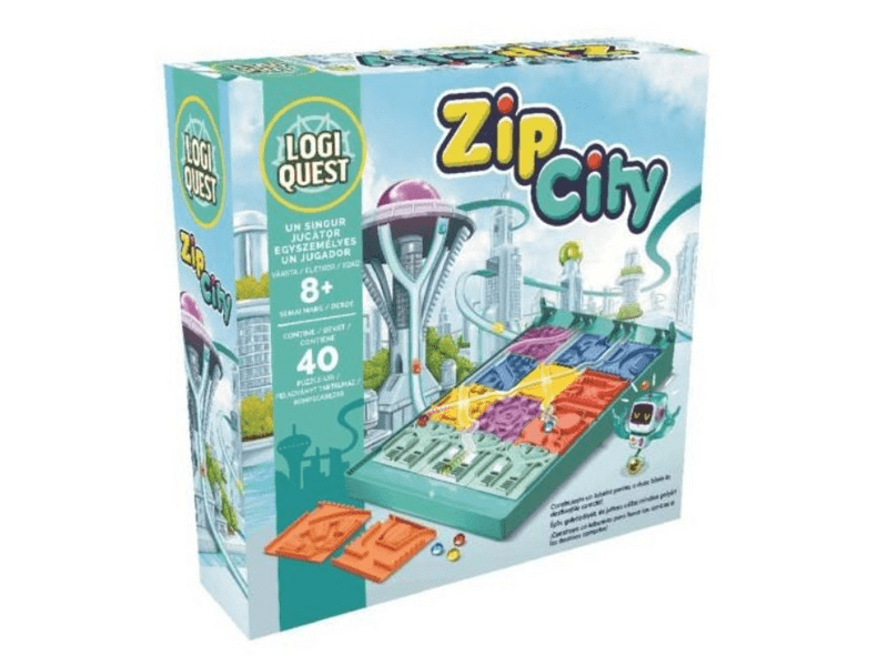 Logiquest: ZipCity társasjáték (34637)