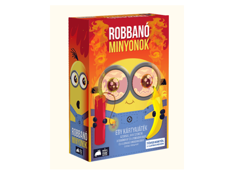 Exploding Kittens Robbanó minyonok társasjáték (10002)