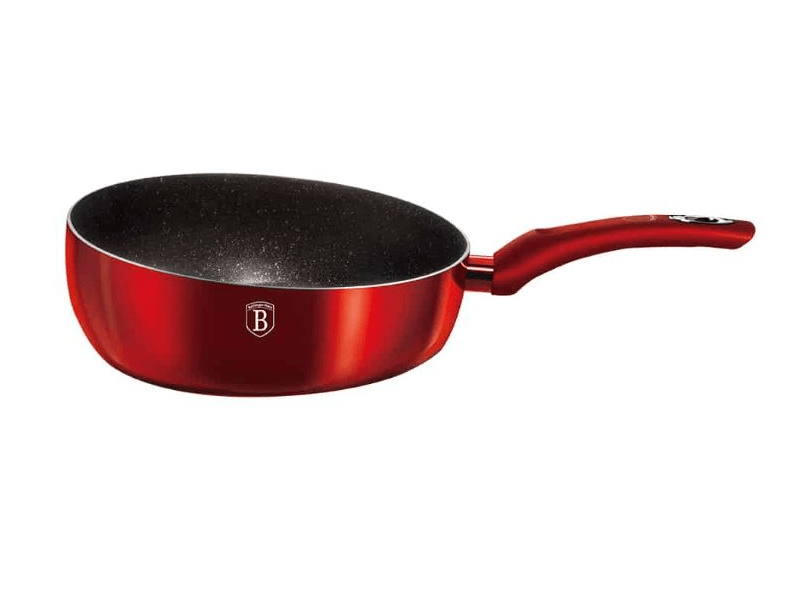 Berlinger Haus BH1302N Metallic Line Burgundy Edition Flip serpenyő, 26 cm