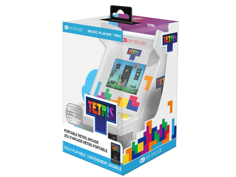 My Arcade Tetris Micro Player Pro Retro Arcade, 6.75