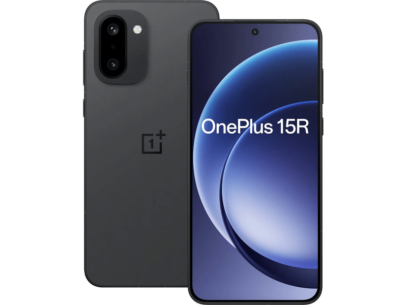 OnePlus 15R 12/256GB Okostelefon, Szénfekete