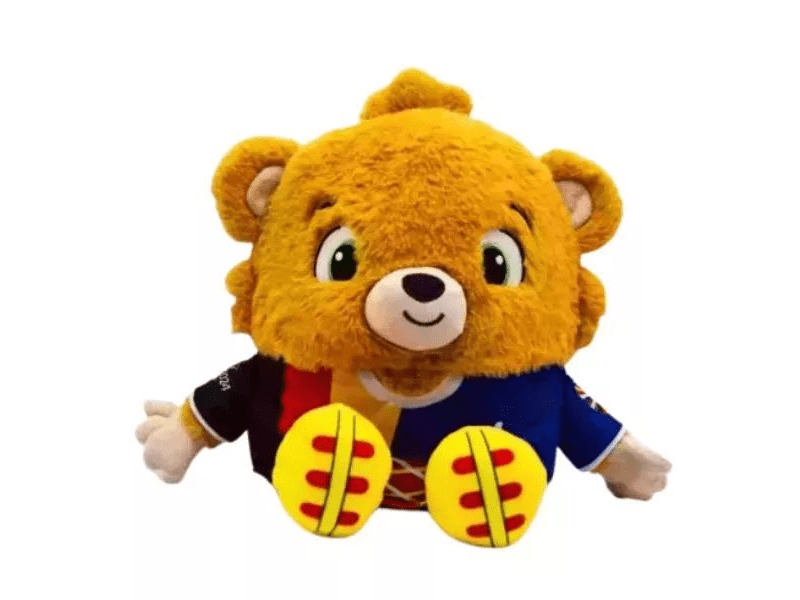 UEFA 2024 Albert Kifordítható plüss kabalafigura, 35 cm