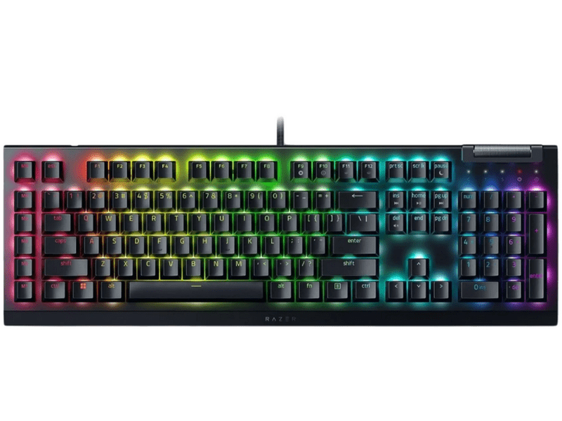 Razer BlackWidow V4 X Gamer billentyűzet, US kiosztás (RZ03-04700100-R3M1)