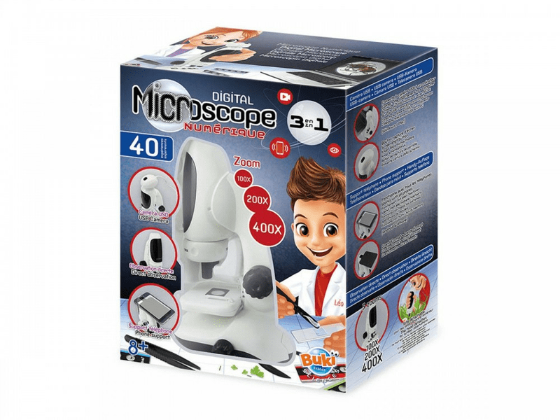 Buki MR700 Video Mikroszkóp, 40 kísérlettel