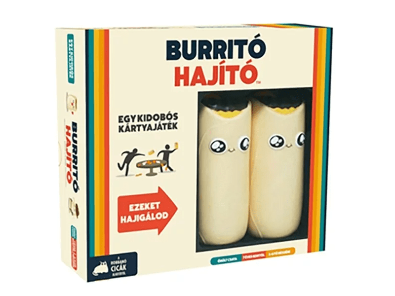 Burritó hajító társasjáték (34613)