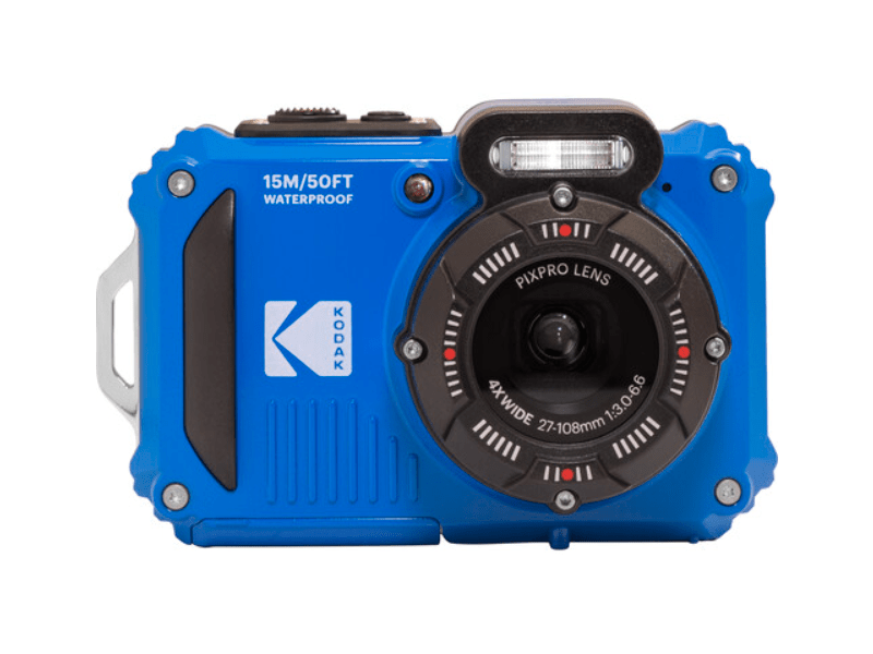 Kodak Pixpro WPZ2 vízálló, porálló, ütésálló digitális fényképezőgép, kék (KO-WPZ2-BL)