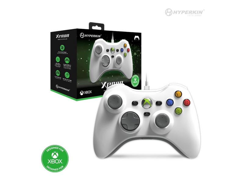Hyperkin Xenon Žičani kontroler, bijeli
