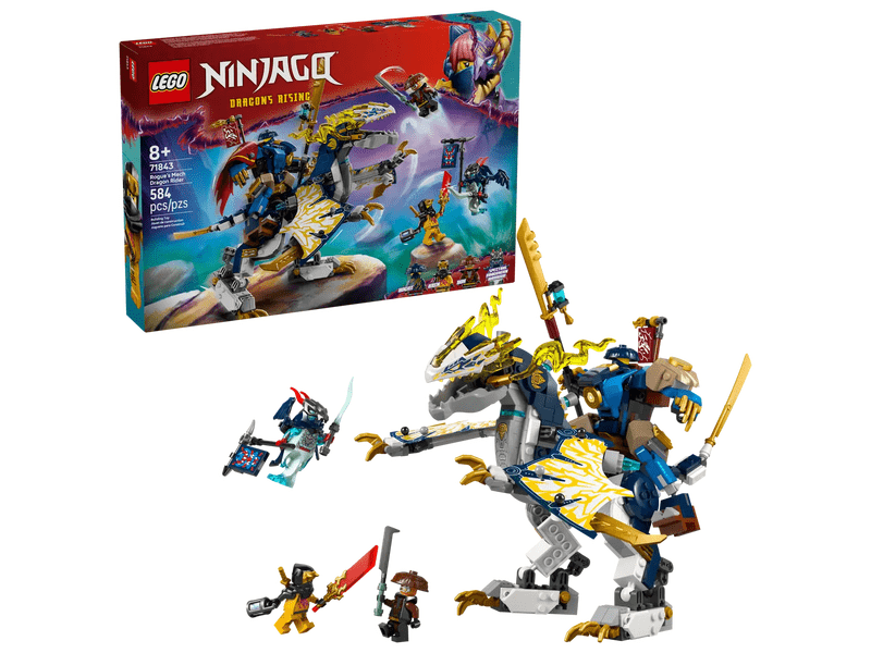 LEGO® Ninjago® Rouge robot jahača zmaja (71843)