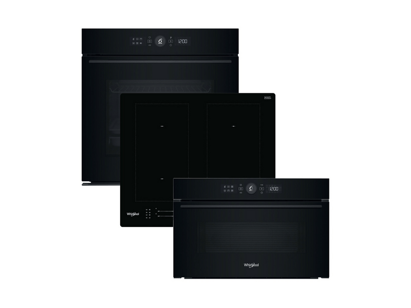 Whirlpool WOI5S8PM1SBA Beépíthető sütő + Whirlpool WMD54MB Beépíthető mikrohullámú sütő + Whirlpool WL S1360 NE Beépíthető indukciós főzőlap