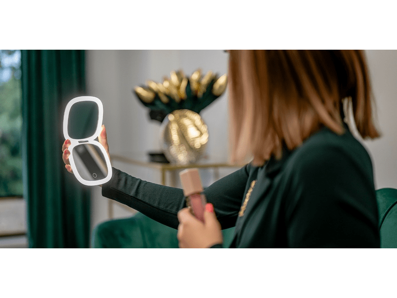 Humanas HS-PM01 Kézi sminktükör LED volágítással (HS3698)