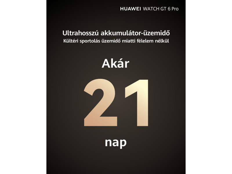 Huawei Watch GT 6 Pro 46mm Okosóra, barna