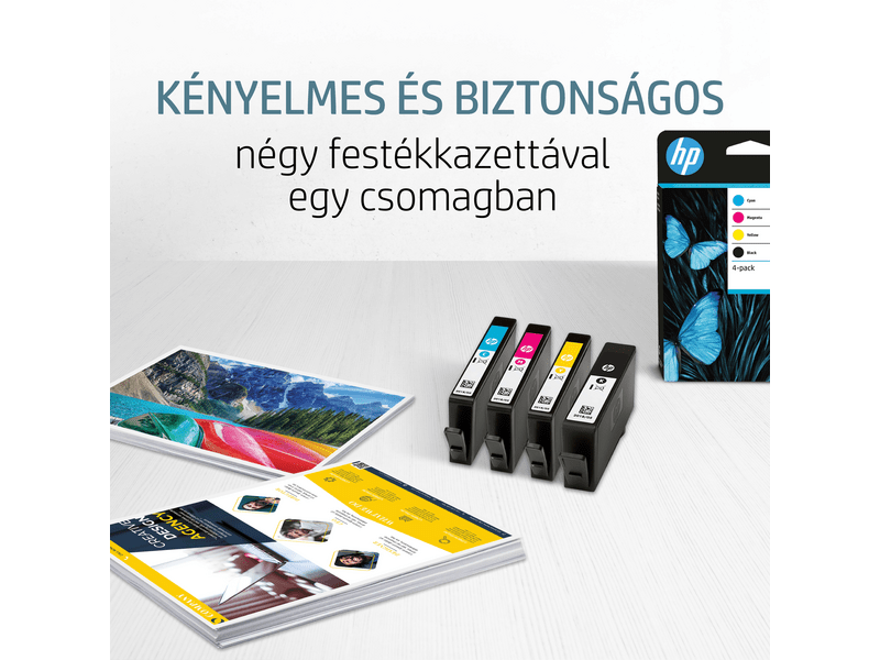 HP 953 4 darabos eredeti tintapatron csomag (6ZC69AE)