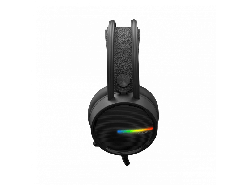 White Shark Ocelot gamer fejhallgató, fekete (GH-2042)