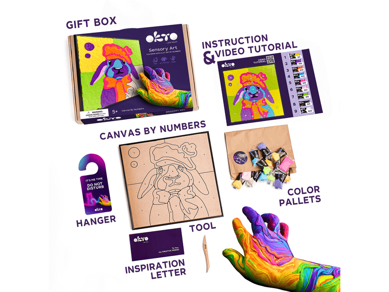 Okto Sensory Kids Nyuszi képkészítő