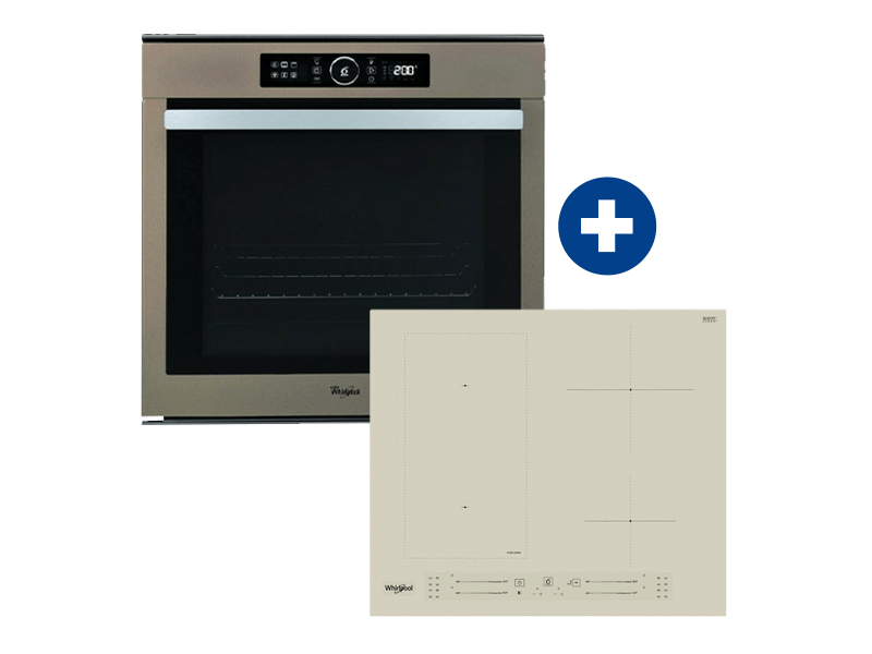 Whirlpool AKZM 8480 S Beépíthető sütő + Whirlpool WL S2760 BF/S Beépíthető indukciós főzőlap