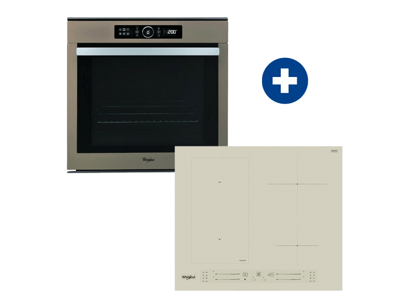 Whirlpool AKZM 8480 S Beépíthető sütő + Whirlpool WL S2760 BF/S Beépíthető indukciós főzőlap