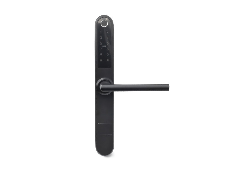 Smartzilla 2047202 Tuya ujjlenyomatolvasó okos zár, bluetooth, fekete