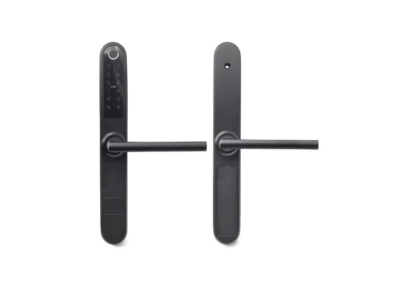 Smartzilla 2047202 Tuya ujjlenyomatolvasó okos zár, bluetooth, fekete