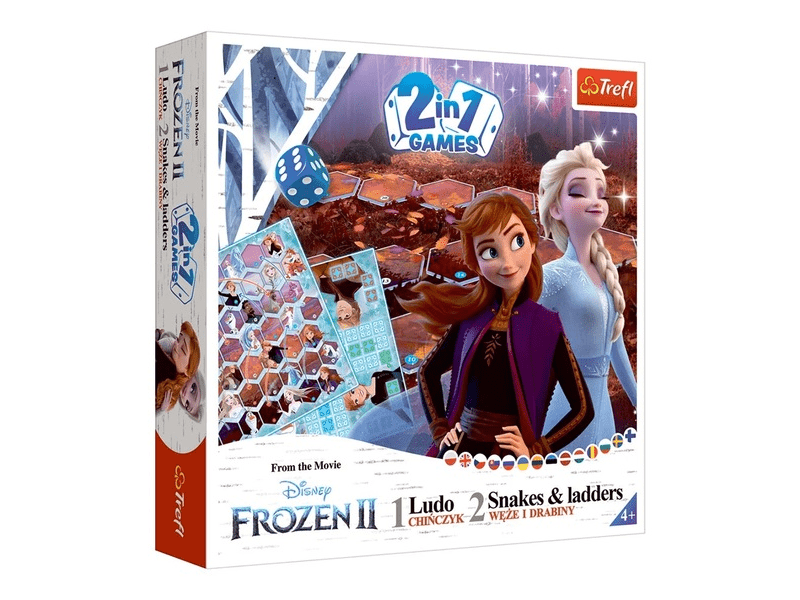 Jégvarázs 2: Kígyók és létrák + Ki nevet a végén? 2in1 társasjáték