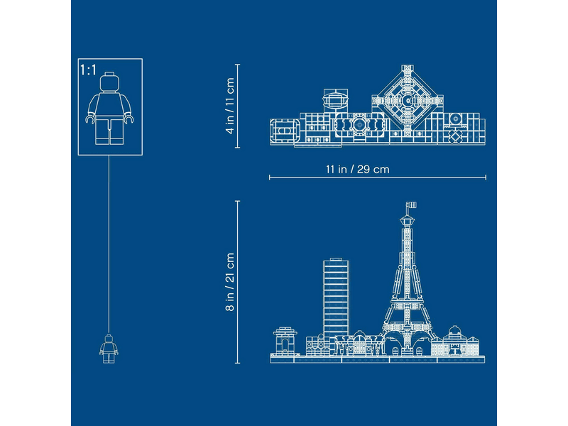 LEGO® Architecture Párizs (21044)