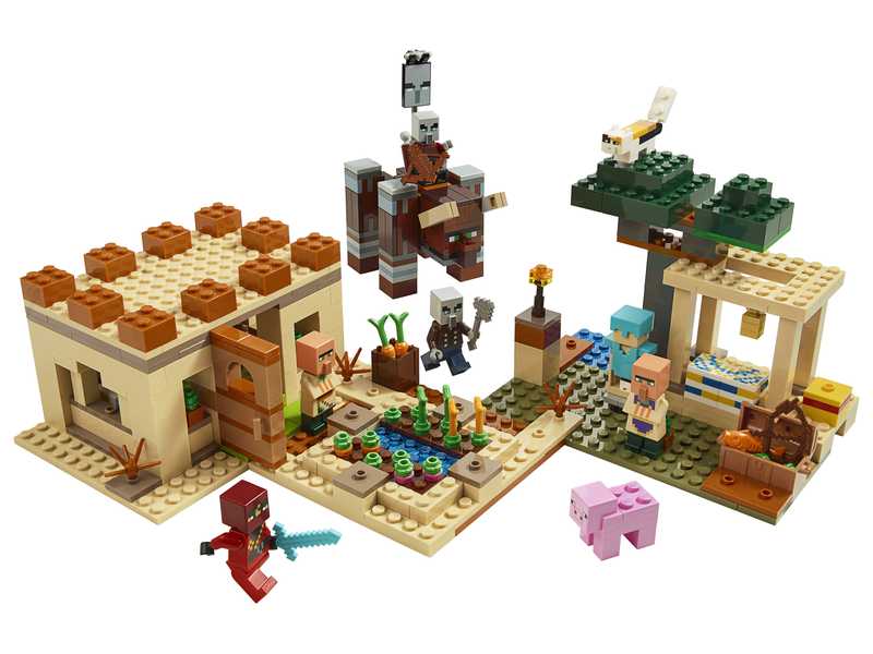 lego minecraft desert