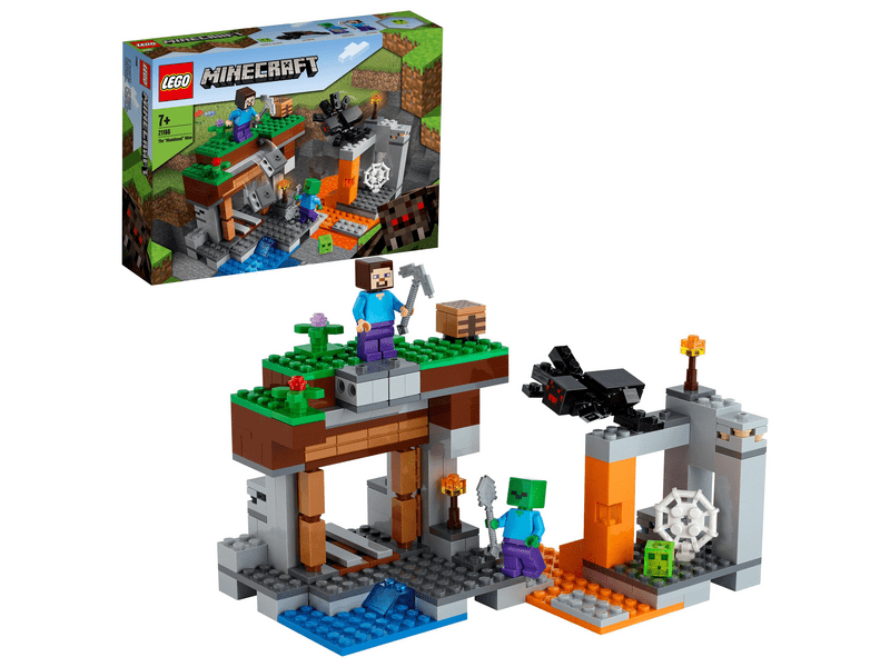 LEGO® Minecraft™ Az „elhagyatott“ bánya (21166)