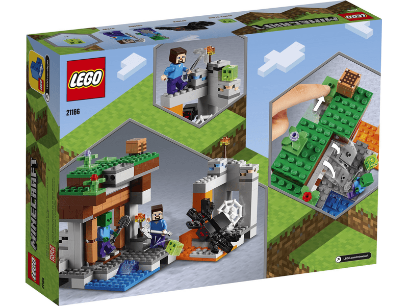 LEGO® Minecraft™ Az „elhagyatott“ bánya (21166)