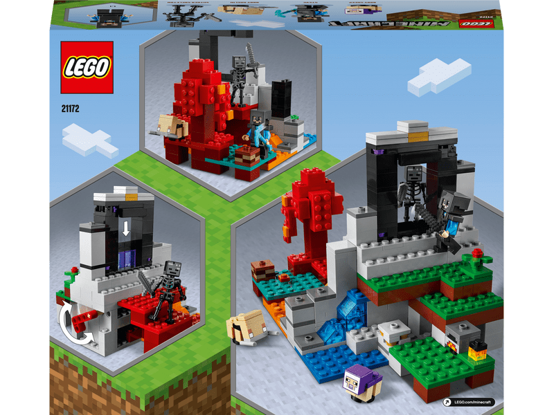 LEGO® Minecraft™ A romos portál (21172)
