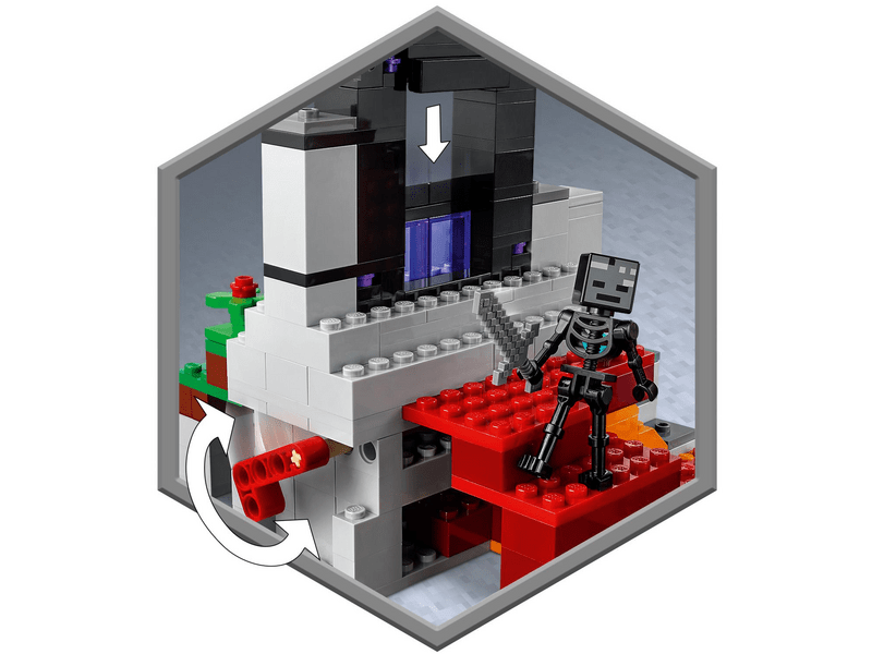 LEGO® Minecraft™ A romos portál (21172)