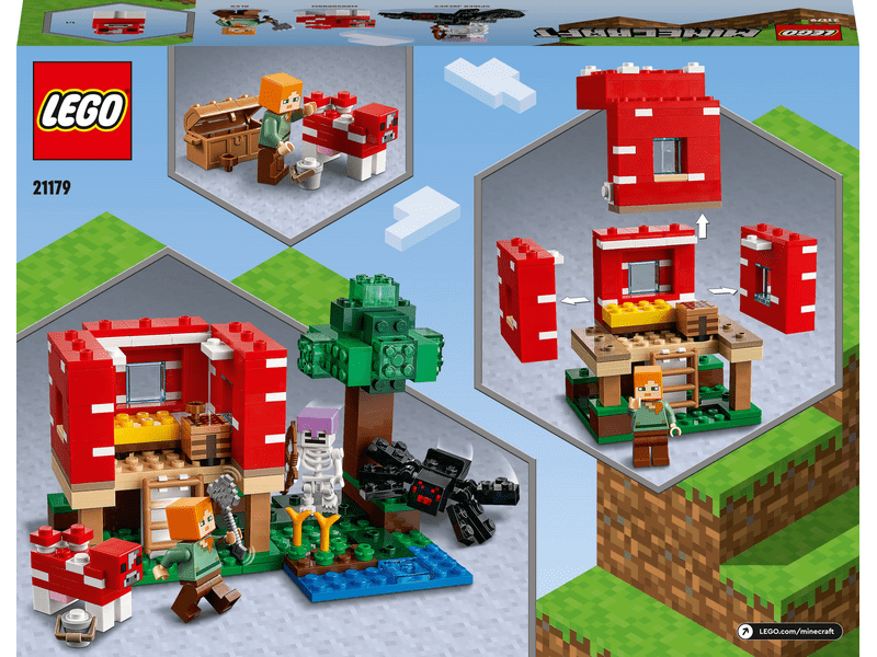 LEGO® Minecraft® A gombaház (21179)