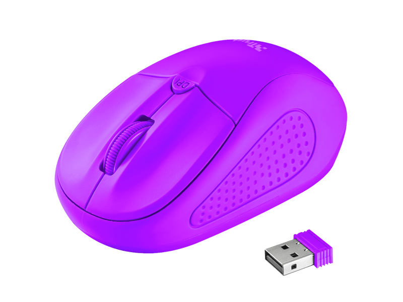 Trust 21924 Primo vezeték nélküli egér, lila