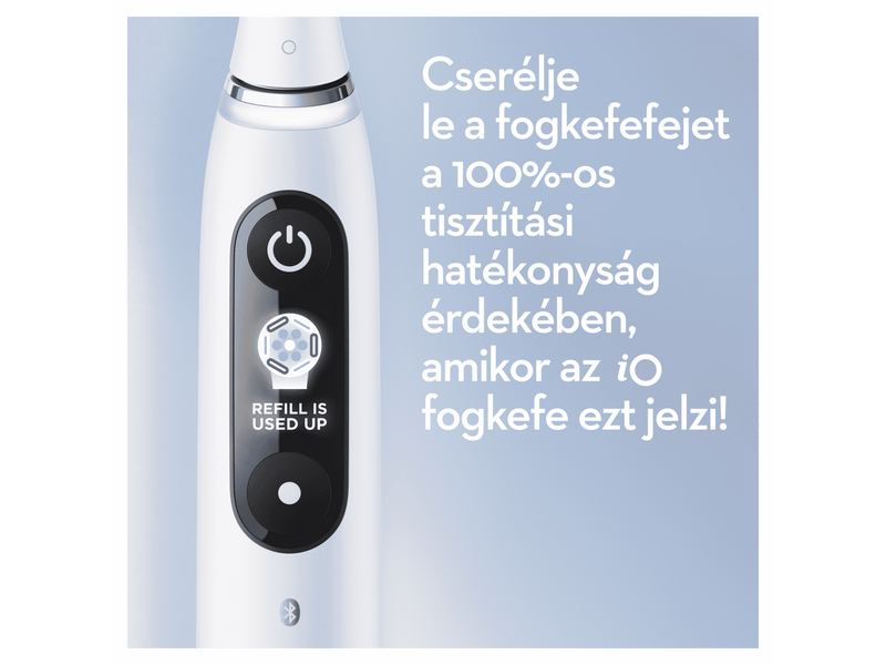Oral-B iO9 Elektromos fogkefe, fehér