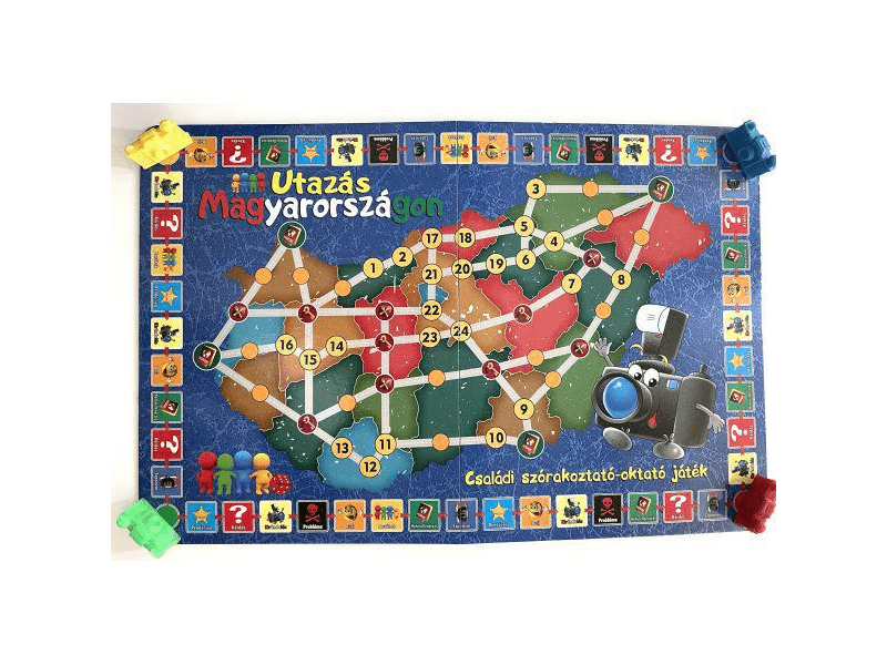 Utazás Magyarországon társasjáték (PLL 128)