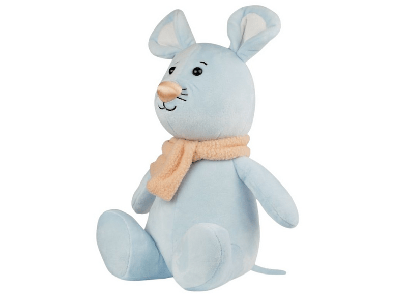 Fényes orrú plüss egér, 25 cm (DKL 0066)