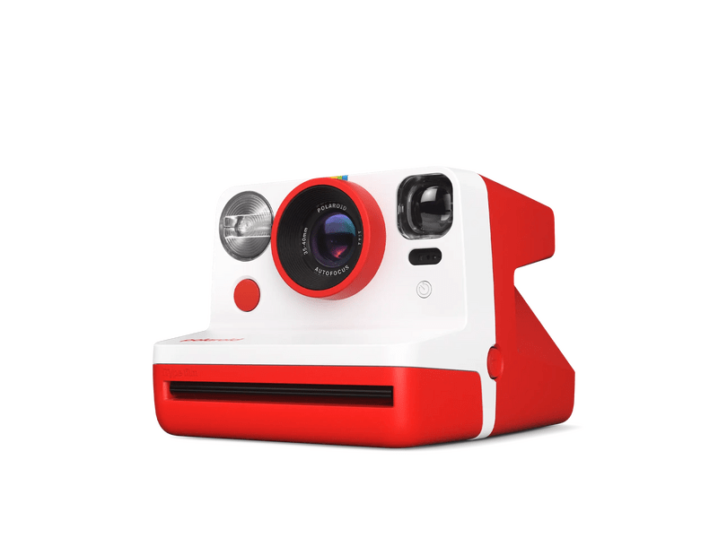 Polaroid Now Gen 2 instant fényképezőgép, fehér/piros (009074)