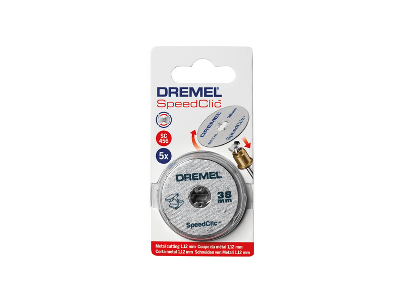 Dremel 2615S456JC EZ SpeedClic: Diskovi za rezanje metala, 5 kom.