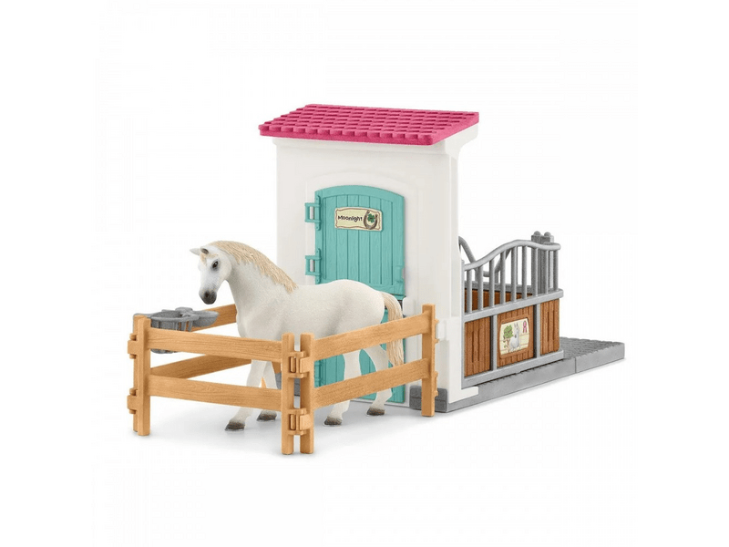 Schleich 42569 Horse Club Lóistálló játékszett