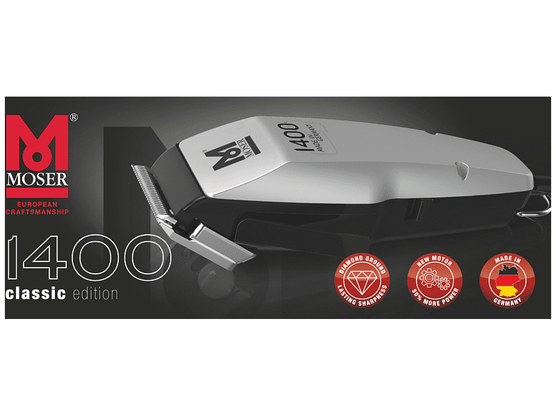 Moser 1406-0458 Edition 1400 hajvágó