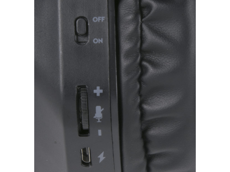 Speedlink 860100 Mandas Vezeték nélküli fejhallgató, fekete