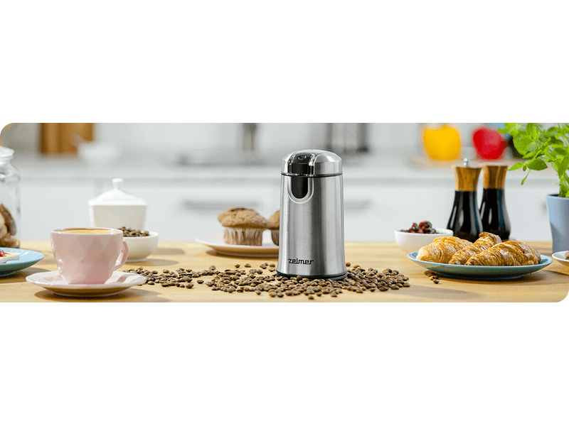 Zelmer ZCG7425 Kávédaráló rozsdamentes acél