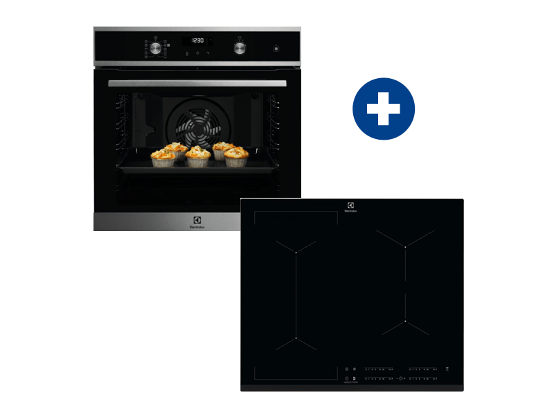 Electrolux EOD6P71X Beépíthető sütő + Electrolux EIV634 Beépíthető indukciós főzőlap