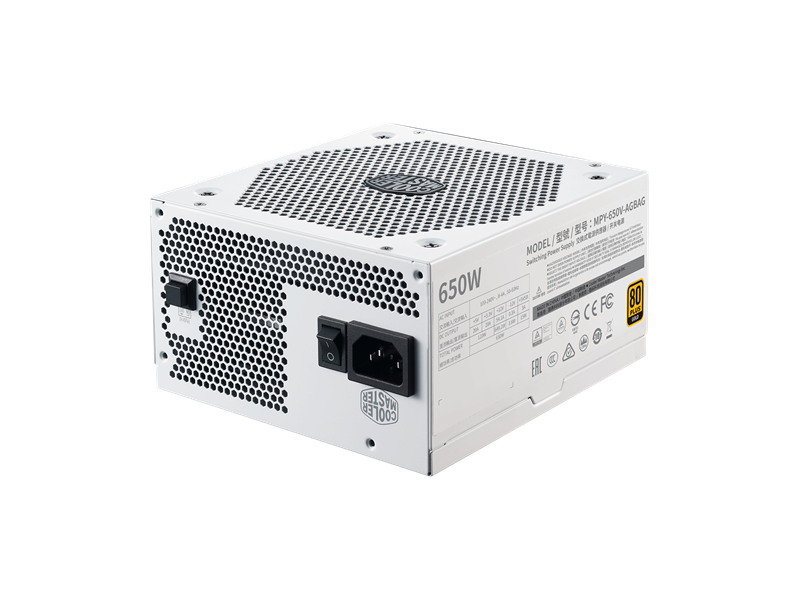 Cooler Master V650 Gold - V2 White Edition - MPY-650V-AGBAG-EU