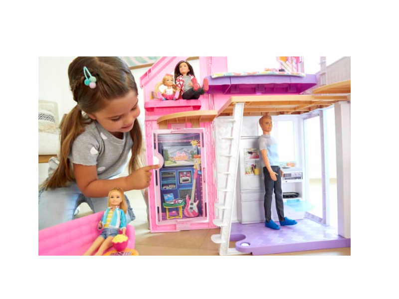 Mattel FXG57 Barbie Tengerparti Álomház