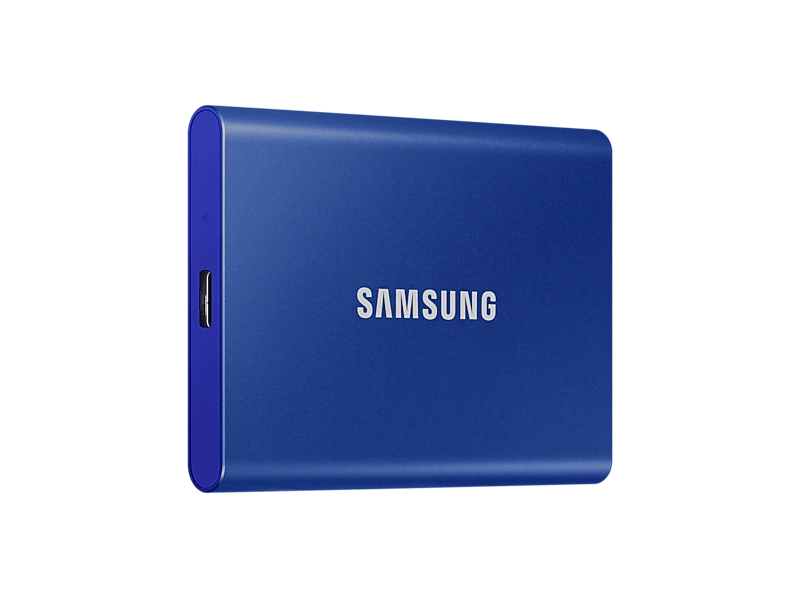 Samsung T7 MU-PC2T0H prijenosni SSD, USB 3.2, 2TB, plavi