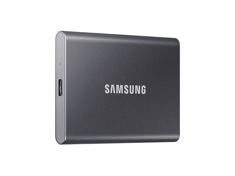 Samsung T7 MU-PC2T0K Hordozható SSD, USB 3.2, 2TB, Fekete