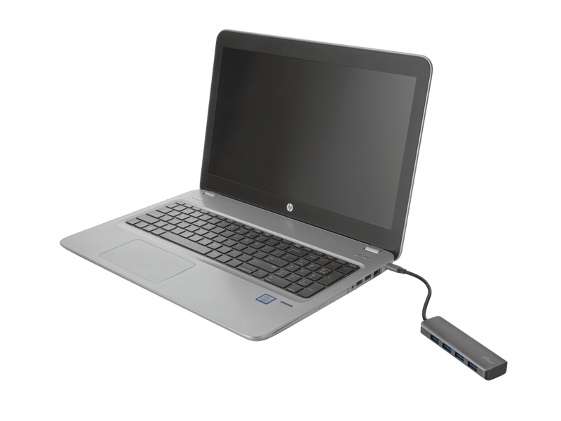 Trust 23328 Halyx USB-C - 4 Port USB-A 3.2 Gen1 Hub