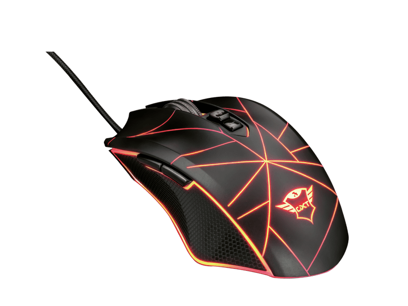 Trust GXT 160X Ture RGB Gamer egér (23797)