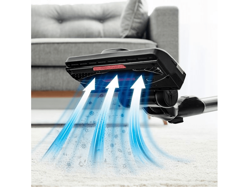 Rowenta RO6859EA Silence Force Allergy+ Porzsákos porszívó, Fekete/Piros