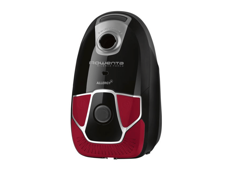 Rowenta RO6859EA Silence Force Allergy+ Porzsákos porszívó, Fekete/Piros